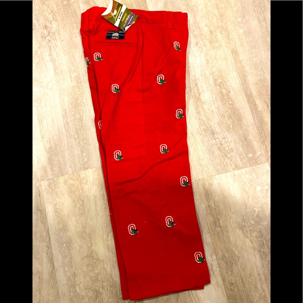 Pennington & Bailes Embroidered Ohio State Pants